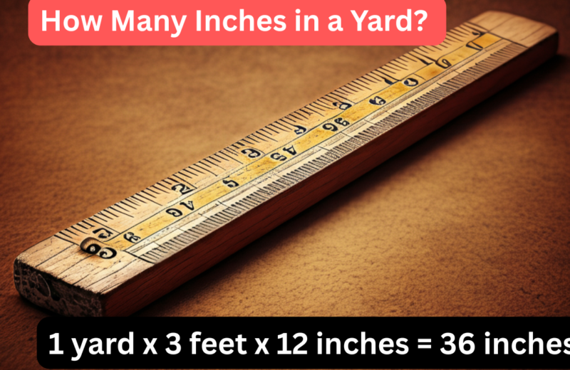 how many inches in a yard