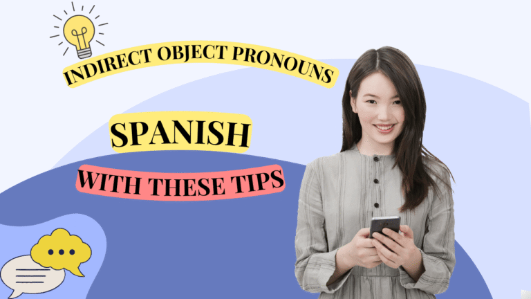 Indirect object pronouns Spanish