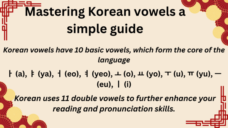 Mastering Korean vowels a simple guide (1) (1)
