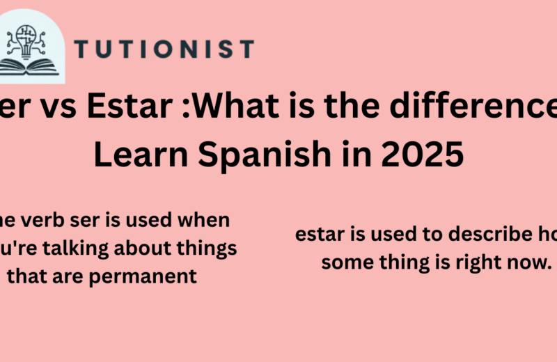 Ser vs Estar